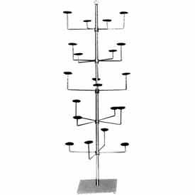 Revolving Millinery Tree - Chrome KREV26