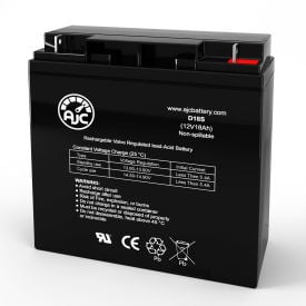 AJC® Pride Mobility SC54 Wheelchair Replacement Battery 18Ah 12V NB AJC-D18S-J-2-197155