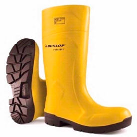 Dunlop®Food Pro Purofort® Yellow Steel Toe Boot Polyurethane Size 14 EA61231-14