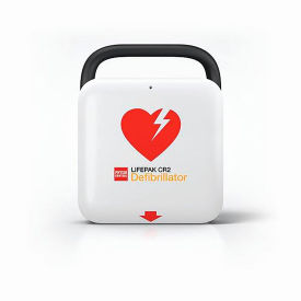 Physio-Control LIFEPAK CR2 Semi-Auto Defibrillator Package with Handle English & Spanish 99512-001266
