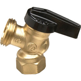 Legend Valve® R-672NL LF Brass 1/4 Turn Boiler Drain Valve 1/2