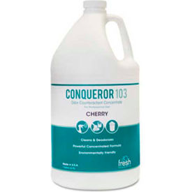 Conqueror 103 Odor Counteractant Concentrate Cherry 32 Oz. Bottle 12/Case - FPI1232WBCH FPI1232WBCH