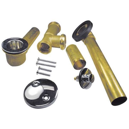 Bath Waste & Overflow, Standard Length with Push eN Lift Stopper MPN:60357