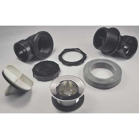 Bath Waste & Overflow, Classic Rough-in Kit w/Test Kit MPN:60358