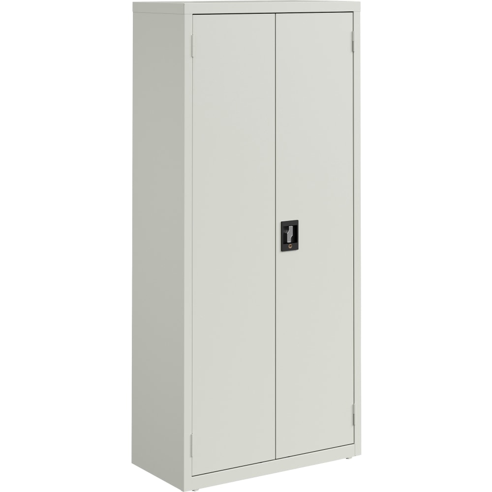 Lorell Fortress Series Slimline Storage Cabinet - 30inx 15in Depth x 66in - 4x Shelf(ves) - 720 lb Load Capacity - 69830LGY MPN:69830LGY
