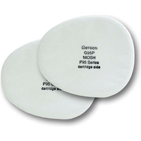 Gerson® G95P Disposable P95 Particulate Filter Pad White 10/Box G95P