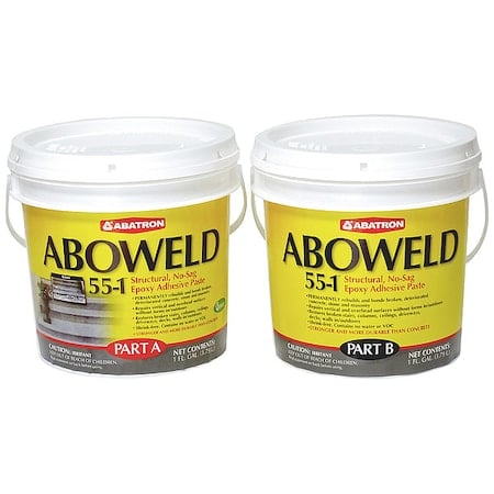 Epoxy Adhesive, 55-1 Series, Gray, 16 lb, Pail, 1:01 Mix Ratio, 5 hr Functional Cure MPN:5512GKR
