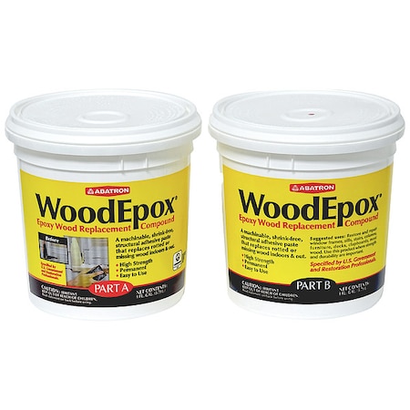 Putty, Pail, WoodEpox, Beige MPN:WE2GKR