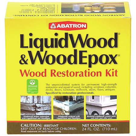 Repair Kit, Box, LiquidWood and WoodEpox, Clear/White MPN:WRK6OR