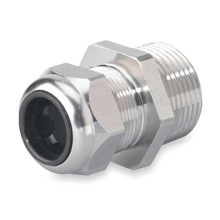 Liquid Tight Connector, 1/2in., Silver MPN:2921SST