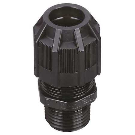 Liquid Tight Connector, 1 in., Black MPN:2940NM