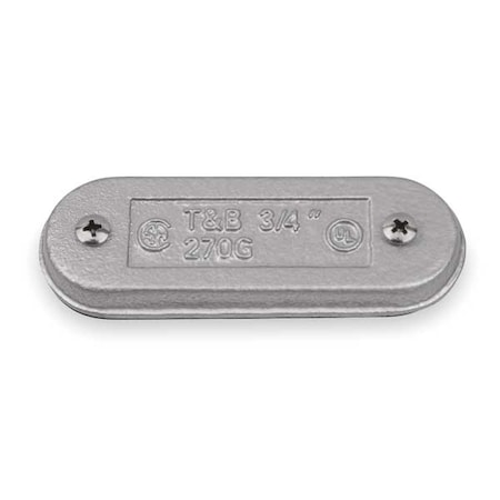 Conduit Body Cover, 1 in., Clip On MPN:370S