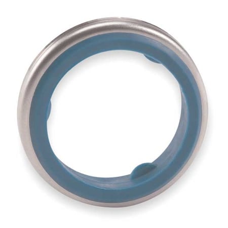 Conduit Fitting Gasket, Liquid-Tight, Rubber, Stainless Steel, PVC Coated, Blue MPN:5261