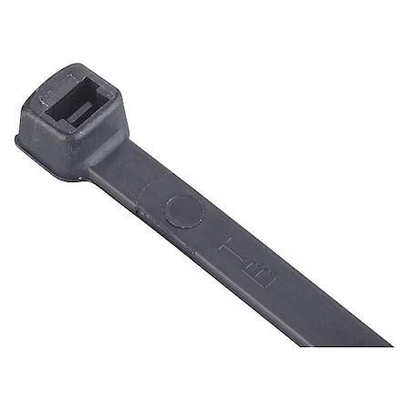 Cable Tie, 11-1/2 in L, 3 in Max Bundle Dia., Black, Nylon 6/6, 50 lb Strength, 100 PK MPN:L-11-50-0-C