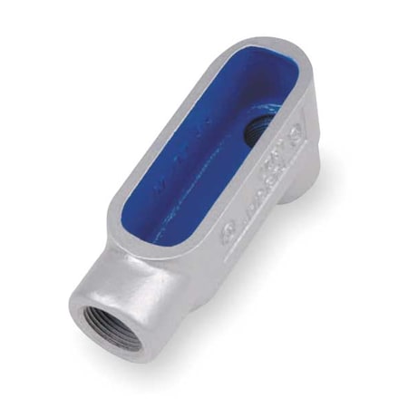 Conduit Outlet Body, Iron, Trd Sz 1 1/4in MPN:LB47