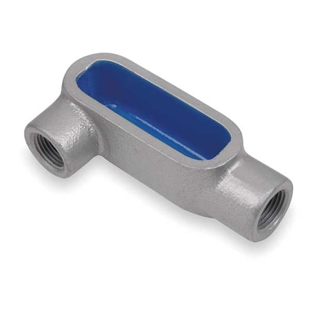 Conduit Outlet Body, Iron, LR, 1-1/2 In. MPN:LR57
