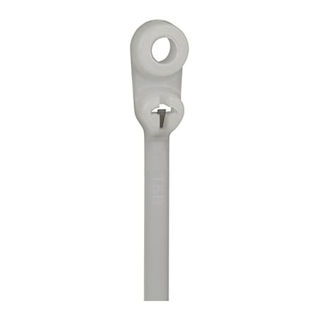Cable Tie, 15 in L, 4 in Max Bundle Dia., Natural, Nylon 6/6, 50 lb Strength, 100 PK MPN:TY5354M
