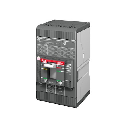 Circuit Breaker, XT1N Series, 100A, 3 Pole, 347V AC, 50kA MPN:XT1NU3100AFF000XXX