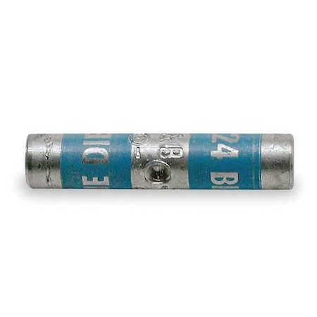 Crimp Wire Connector, 8 AWG Max, Blue, None Insulation, 35 kV MPN:60501