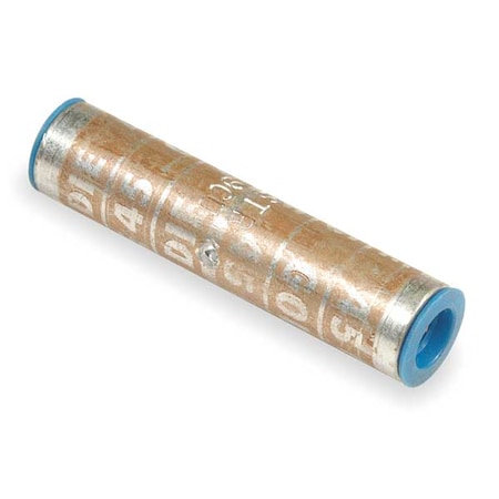 Crimp Wire Connector, 1 AWG Max, Gold, None Insulation, 35 kV MPN:60522