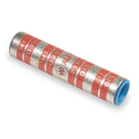 Crimp Wire Connector, 250 kcmil Max, Red, None Insulation, 35 kV MPN:60554