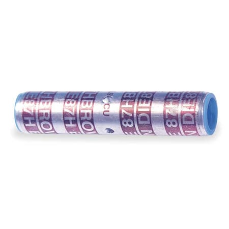 Crimp Wire Connector, 350 kcmil Max, Brown, None Insulation, 35 kV, 2 PK MPN:60565