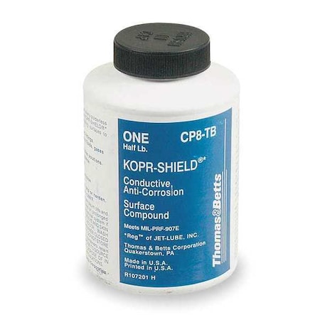 Anti Seize Compound, Copper Base, 8 Oz. MPN:CP8-TB