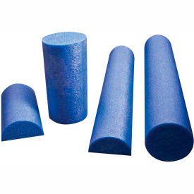 CanDo® Blue PE Foam Roller Round 6