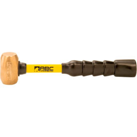 ABC Hammers 1.5 lb. Non-Sparking Brass Hammer 10-1/2