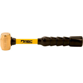 ABC Hammers 1 lb. Non-Sparking Brass Hammer 10-1/2