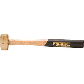 ABC Hammers ABC1BW 1 lb. Non-Sparking Brass Hammer 10