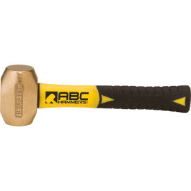 ABC Hammers ABC2BFS 2 lb. Non-Sparking Brass Hammer 8
