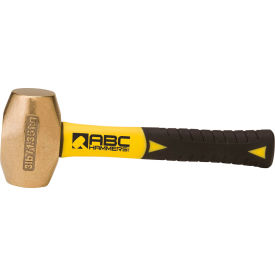 ABC Hammers ABC3BFS 3 lb. Non-Sparking Brass Hammer 8