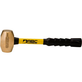 ABC Hammers 4 lb. Non-Sparking Brass Hammer 12