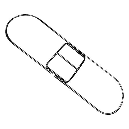 Dust Mop Frame, Black Coated, 5