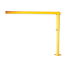 Abell-Howe® Light Duty Floor Crane 4S0002 500 Lb. Cap. 8' Span 8' Under Beam Height 4S0002