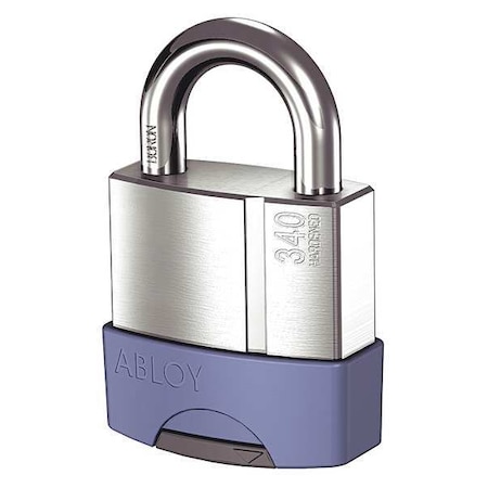 Padlock Guard, Plastic, Gray, 2-1/4