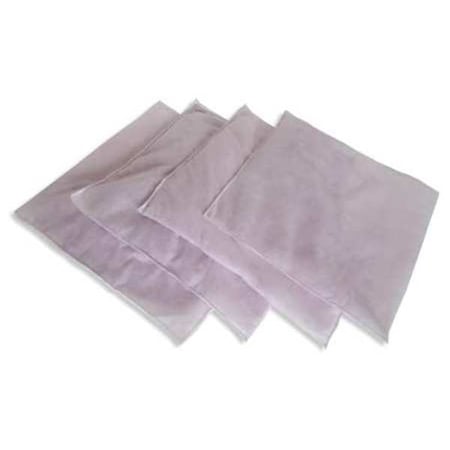 Sorbent Pillow, 2 gal, 12 in x 12 in, Acids, Pink, 4 PK MPN:3WMX8
