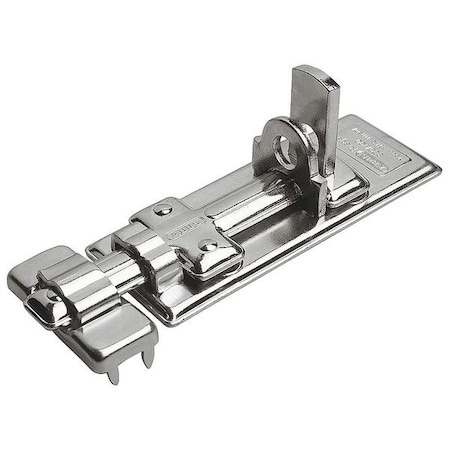 Slide Bolt Hasp, Fixed, Hardened Steel MPN:300/100
