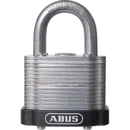 Lockout Padlock, Keyed Different, Steel, Black, 3/4 in Shackle Height, 1 1/2 in Body Width MPN:41/40 KD Black