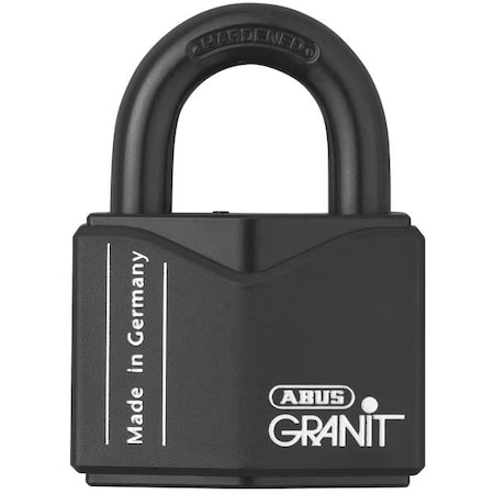 Padlock, Keyed Different, Standard Shackle, Square Hardened Steel Body, Hardened Steel Shackle MPN:37/55 KD