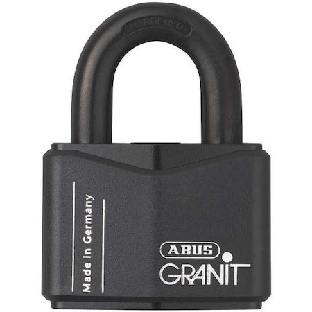 Padlock, Keyed Different, Standard Shackle, Square Hardened Steel Body, Hardened Steel Shackle MPN:37/70 KD