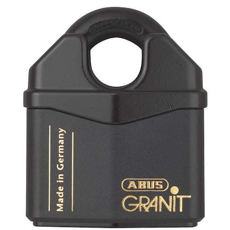 Padlock, Keyed Different, Standard Shackle, Square Hardened Steel Body, Hardened Steel Shackle MPN:37/80 KD