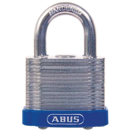 Keyed Padlock, Open, Square Steel Body, Hardened Steel Shackle, 13/16 in W MPN:41/40 KD