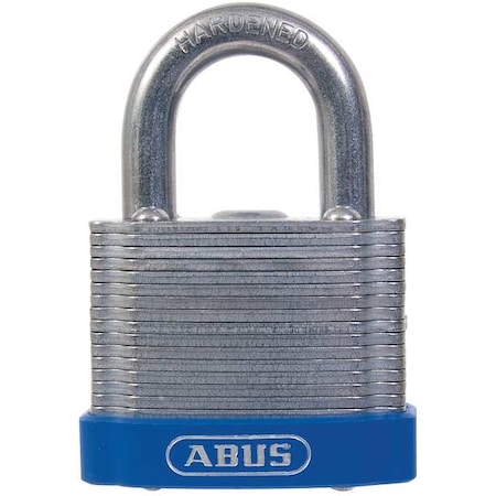 Padlock, Master Keyed, Standard Shackle, Rectangular Recycled Steel Body, Steel Shackle, 7/8 in W MPN:41/45 MK KD
