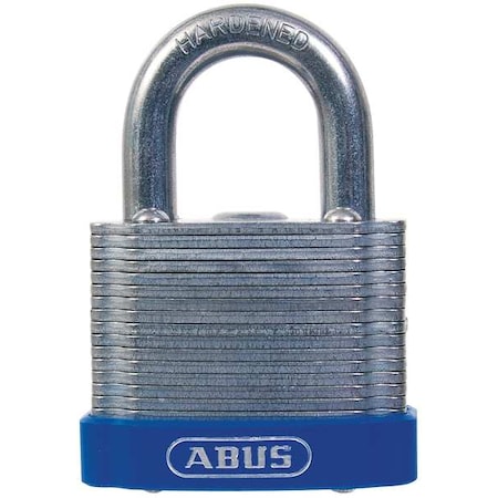 Keyed Padlock, Open, Square Steel Body, Hardened Steel Shackle, 15/16 in W MPN:41/50 KD