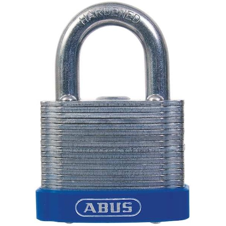 Padlock, Master Keyed, Standard Shackle, Rectangular Recycled Steel Body, Steel Shackle, 15/16 in W MPN:41/50 MK KD