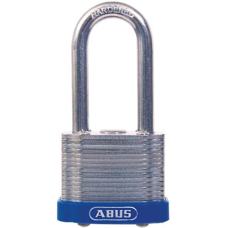 Keyed Padlock, Open, Square Steel Body, Hardened Steel Shackle, 15/16 in W MPN:41HB/50 KA