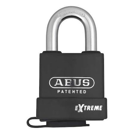 Padlock, Coreless, Standard Shackle, Rectangular Hardened Steel Body, Steel Shackle, 1 in W MPN:83WP-IC/63
