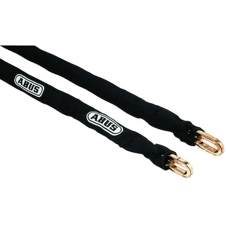 Security Chain, L 10 Ft, W 5/16 In MPN:8KS Chain & Sleeve 10'